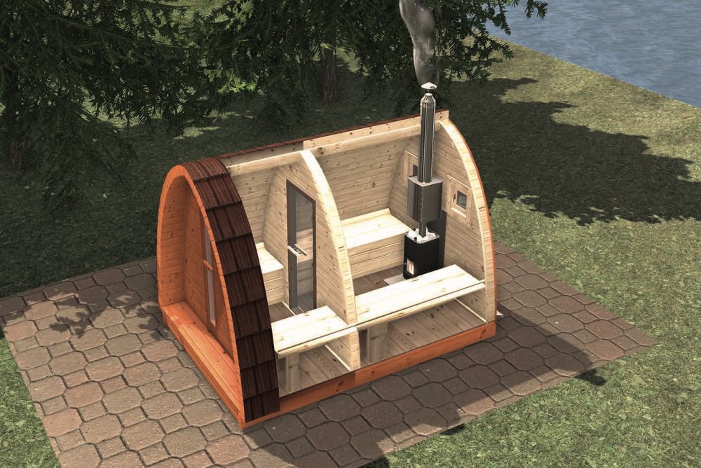 Sauna Iglo 3.5x2.4
